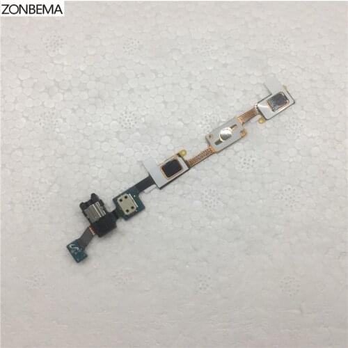 ZONBEMA High quality New Home Button keypad Sensor Audio Jack Headphone Flex Cable For Samsung Galaxy J7 J700F Replacement parts