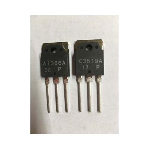 1pair=2pcs/lot (1pcs A1386 + 1pcs C3519) 2SA1386 2SC3519 TO-3P