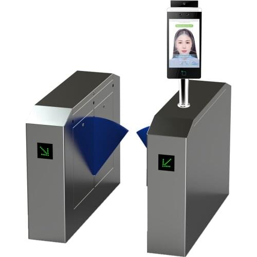 8 inch LCD access control system RK3288 body sensor facial recognition