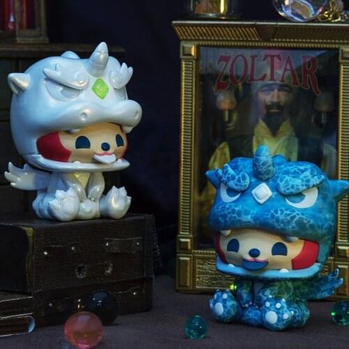 Ali Monster Baby Blind Box Series Decoration Fox Anime Doll Gift Cute Girl Heart Doll Trendy Play Figure office desk accessories