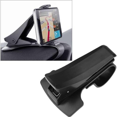 Car Inner GPS Holder Clamp Hub 360 ° Rotating Navigation Cradle Dashboard Mount