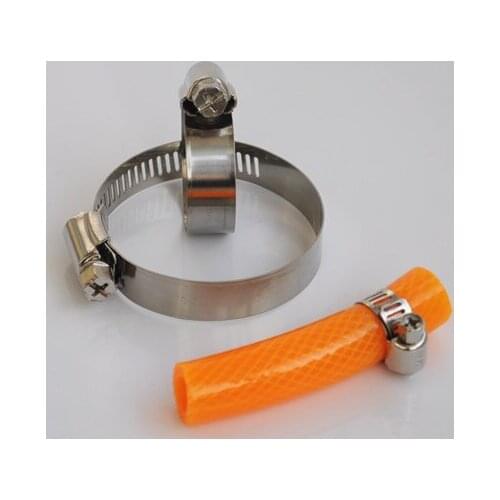 Free shipping Pipe Clamp 50pcs 13-19mm Stainless Steel Adjustable Drive Hose Clamps Fuel Line Clip