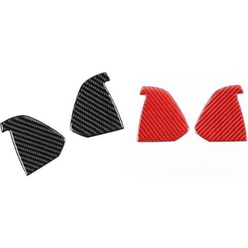 For Suzuki Jimny 2019 2020 Carbon Fiber Center Console Side Air Outlet Vent Cover Trim Sticker Car Accessories