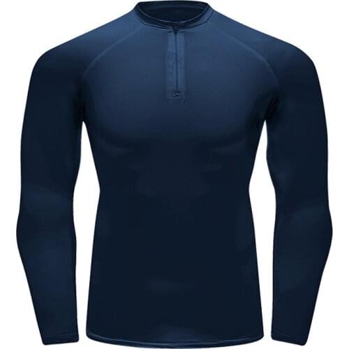 Cody Lundin Pure Clothing Cosplay Long Sleeve Shirt sport rashguard for men Compress tshirt O-neck Zipper t shirts