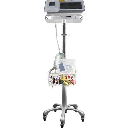 Electrocardiograph Machine With Trolley Hospital Computer Trolley Medical Ecg Machine Monitor Trolley Cart With Casters