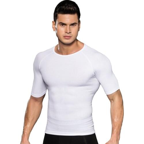 Body Shaper Men Body Slimming Tummy Abdomen Gynecomastia Underwear Men Compression T Shirt Bodybuilding Shapewear Men Corsets