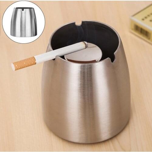 Hot Sale Portable Ashtray Adjustable Height Telescopic Standing Ashtray Stainless Steel Floor Stand Ash Tray Smoking Accessories