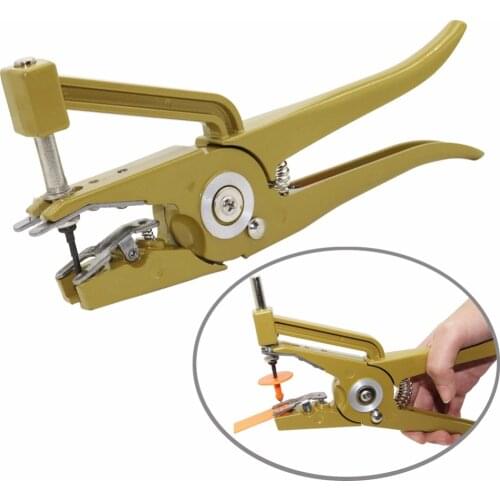 Farm Animals Ear Tag Pliers Livestock Animal Alloy Ateel Hydraulic Ear Tag Pliers Swine Cow Sheep Rabbit Livestock Tools
