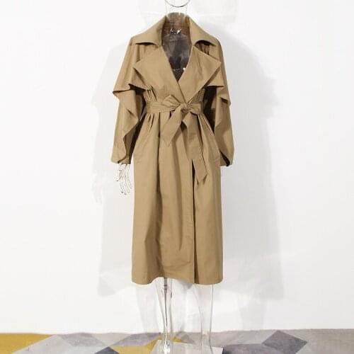 SeeBeautiful Women's Long Raincoats