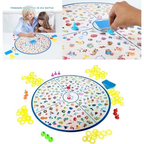 Family Board Game Matching Game Little Detective Card Game Educational Toys for