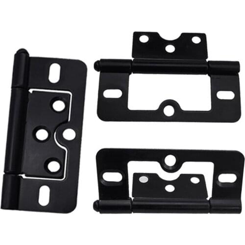 Removable Door Hinges Cabinet Door 3 Inch Iron Flat Open Hinge