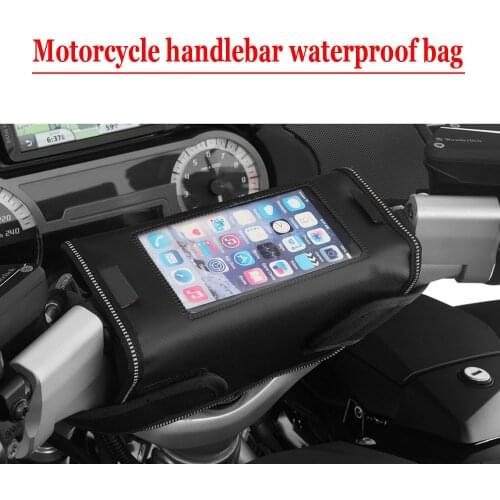 Fashion motorcycle handlebar waterproof bag travel bag for BMW R1100R R1100RT R1150RT storage bag R 1100 R 1100 RT R 1150 RT