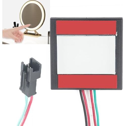 12V LED Touching Light Switch Color Temperature Stepless Dimming Touching Switch