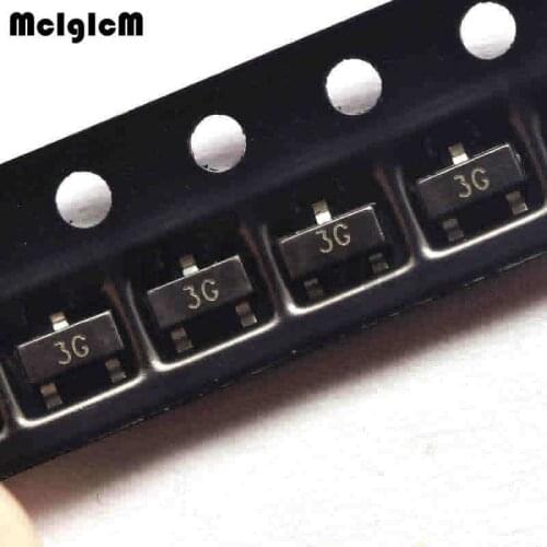 MCIGICM bc857,SOT-23 100pcs/lot Triode Transistor BC857c