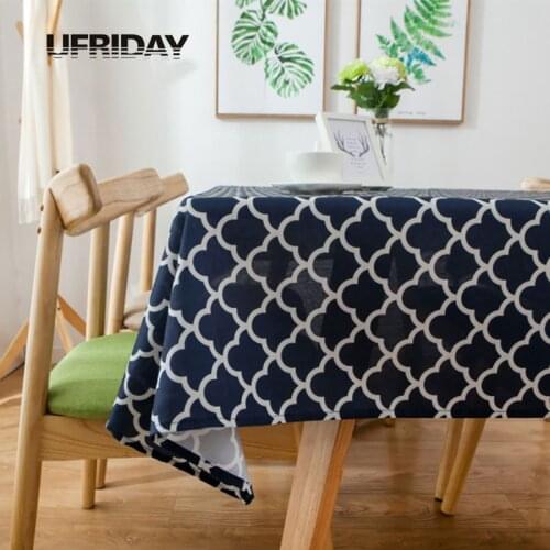 UFRIDAY Linen Tablecloths On The Table
