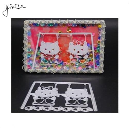 VCD79 Cat CUT SCRAPBOOK Metal Cutting Dies For Scrapbooking Stencils DIY Album Cards Decoration Embossing Folder Die Cuts Molds