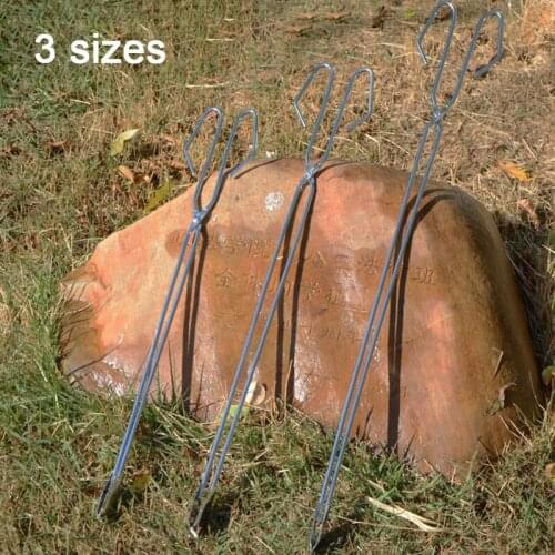 Small Item Trash Arm Grip Pick Up Grabber Tool Ground Garbage Reach Hand Stick Stainless Steel Useful Cleaning Tool