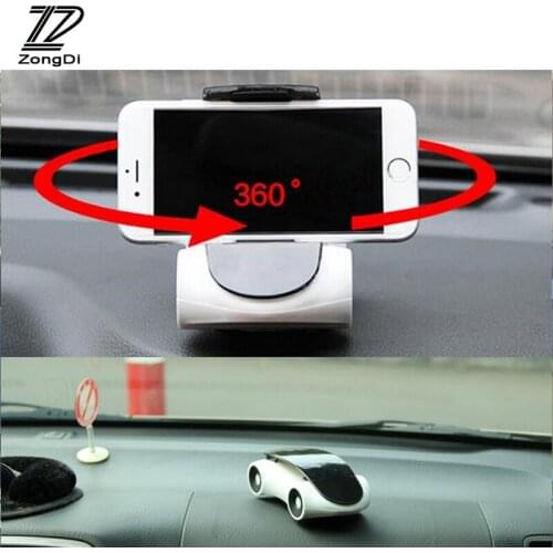 ZD Car Styling Mobile Phone Holder 360 Degree Windshield Desk for Lada Toyota Corolla c-hr Avensis RAV4 Auris Honda Civic 2017