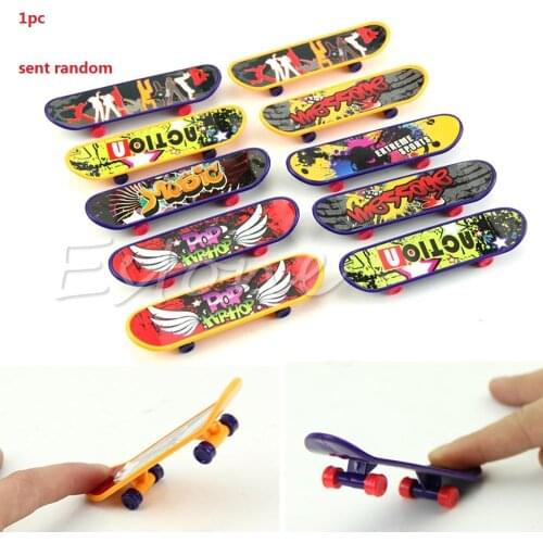 1pc Mini Finger Board Tech Deck Truck Mini Skateboard Toy Boy Kids Children Gift