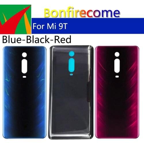 10Pcs\Lot For Xiaomi Mi 9T Glass Back Housing Battery Cover For Xiaomi 9T Mi9T Rear Door Case Repair Parts