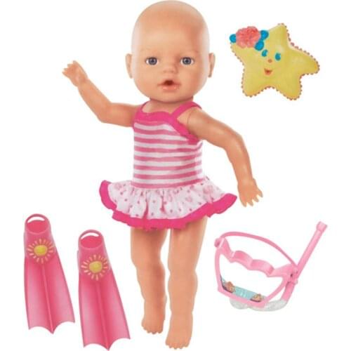 13 Inch Diving Doll Box Early Education Smart Electric Swimming Doll, Children Playing In Water Bath Baby Bathroom Toy Doll Girl