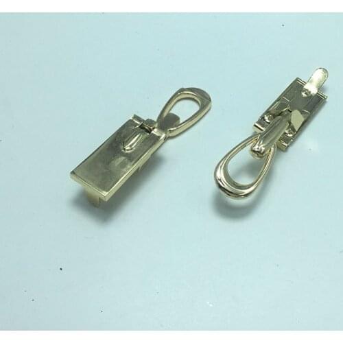 20pcs Handbag Connector bag findings 32 x15 mm Light Gold metal Lock