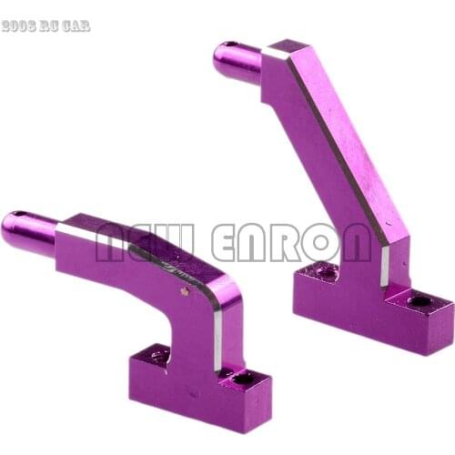#86346 2P Aluminum Fuel Tank Mount Purple Metal FOR RC HPI SAVAGE 21 25 SS 3.5 4.6 5.9 X XL ATV Kawasaki KFX700 NEW ENRON1:8