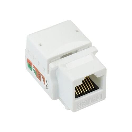 Cat.5E UTP Network Module Tool-free RJ45 Connector Cable Adapter FOR AMP hot