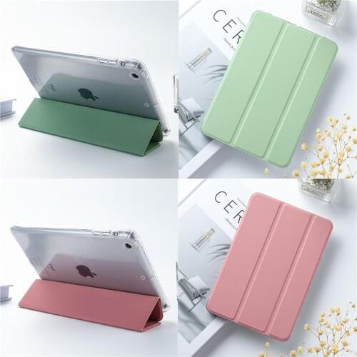 For 2019 iPad Mini 5 Case For 2015 ipad mini 4 Case For iPad mini 1 2 3 case Funda TPU Silicone Soft Back Sleep Wake Cover capa