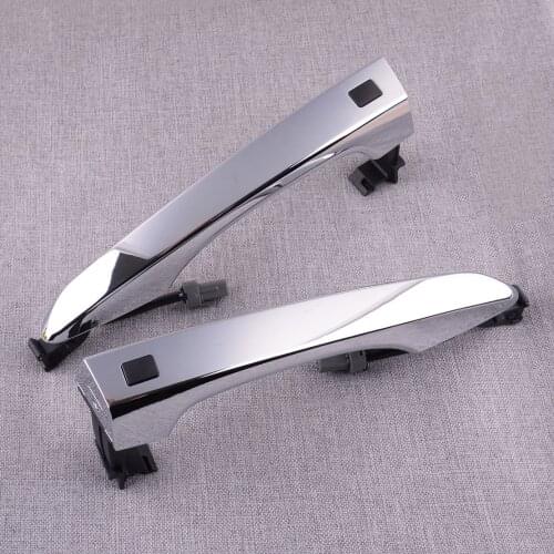 CITALL 1 Pair 82651D3710 82661D3710 Exterior Front Door Smart Key Handle Fit for Hyundai Tucson 2016 2017 2018 2019