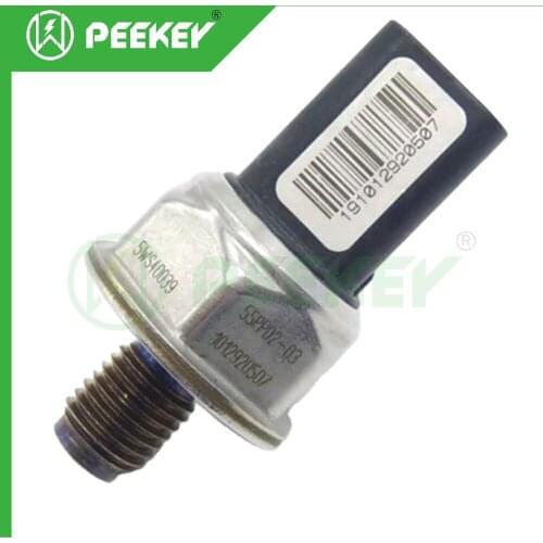 Fuel Pressure Sensor 5WS40039 55PP02-03 For Ford Focus C-Max S-MAX Galaxy Mondeo Transit Tourneo 1.8 TDCi PEEKEY