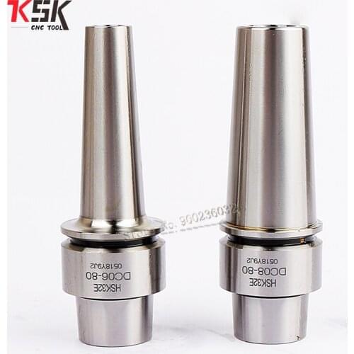 HSK32E HSK40E DC4 DC6 DC8 DC12 Tool Holder Stainless Steel Anti-rust HSK DC Rear-draw Deep Hole Machining Tool