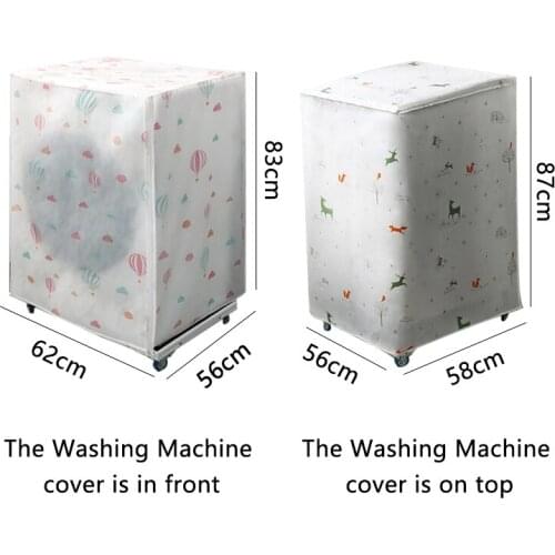 Home Washing Machine Storage Organizer Covers Washer Cover Device Waterproof Protective Water Case Cover Accessories Organizatio