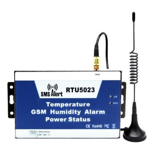 GSM SMS Temperature Humidity Alarm Power Status Alarm System