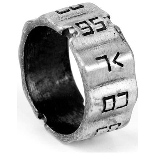 Dongsheng New game rings fashion creed ring Anime related symbols finger ring trendy simple jewelry gift-25