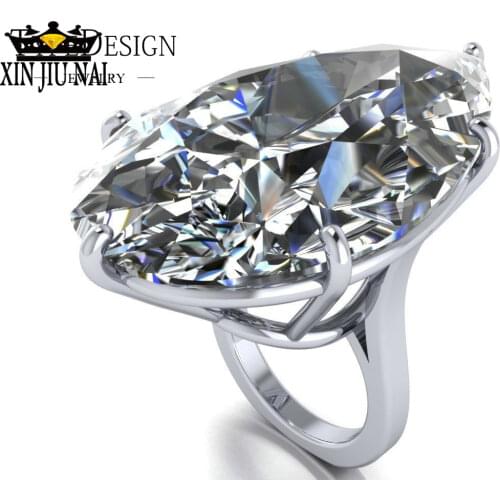 4 Colors Luxury Women Rings Big cut 8ct 5A Zircon Cz Engagement Wedding Party Bride Ring Natural Stone Jewelry Accessories