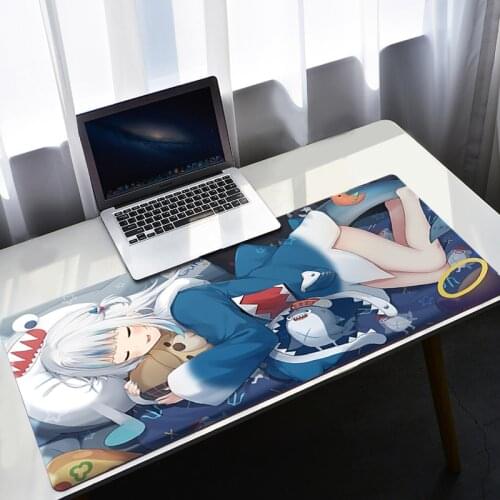 Hololive Mouse Mats Xxl Pad Large Mousepad Carpet Keyboard And Desk Protector Pc Gaming Computer Mat Gamer Cute Table Play Mat