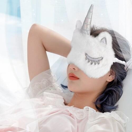Sleeping Eye Mask Unicorn Design Eye Cover Comfortable Sleeping Eye Cover Blackout Eye Mask Blindfold For Women Girls