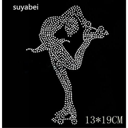 Skate sticker iron on transfer iron on rhinestone transfer designs hot fix rhinestone motif designs