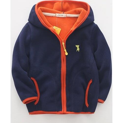 New 2019 spring autumn children kids sweatshirts hoodies big boys girls polar fleece hoodies sweatshirts soft warm