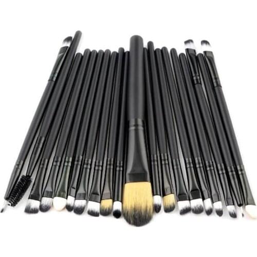 Pro Makeup Brushes Set Include Foundation Concealer Eye Shadow Eyeliner Eyelash Lip Powder Brushes Kit Makeup Tools 20pcs/set