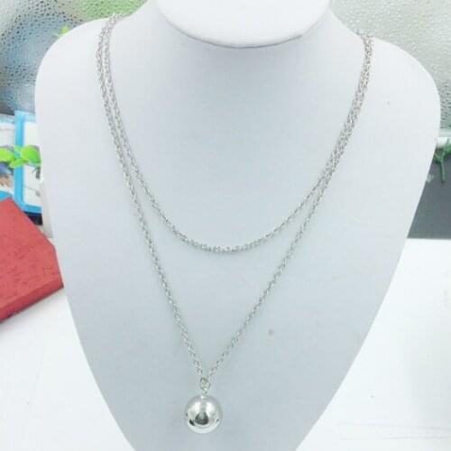 Simple Pregnancy Mom and Son Mex Bola Harmony Ball Necklace Jingle Ball Chiming Sound Ball Pendant Necklace