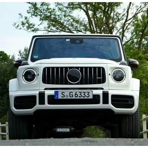 Front Bumper Mesh Grille Parts Suitable For Mercedes Benz G Class W463 1991-2016 Silver Black and white