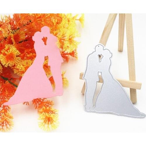 Wedding cut die Scrapbooking DIY Cute Romantic Love Cutting Die Sweet Wedding Book Photo Album Art Card Cake Dies Cut