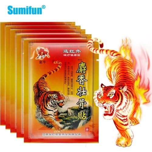 Sumifun Tiger Balm Pain Patch Rheumatoid Arthritis Joints Lumbar Knee Aches Cervical Orhotics Spine Medical Plaster Health Care