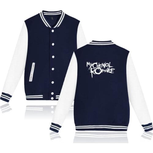 My Chemical Romance Long Sleeve Hoodies Autumn Winter Jackets Cool And Funny Fashion Tracksuit Jacket Coat Big Size 4XL