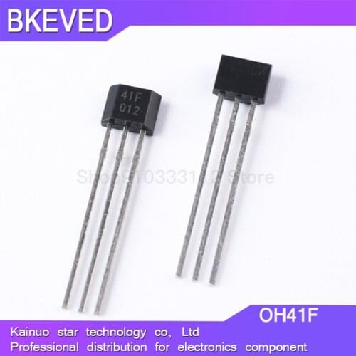10PCS 41F TO-92S 0H41 SH41 SS41F OH41F TO-92 S41 Bipolar Hall Element Sensor Motor Electric Car Motor Hall Sensor