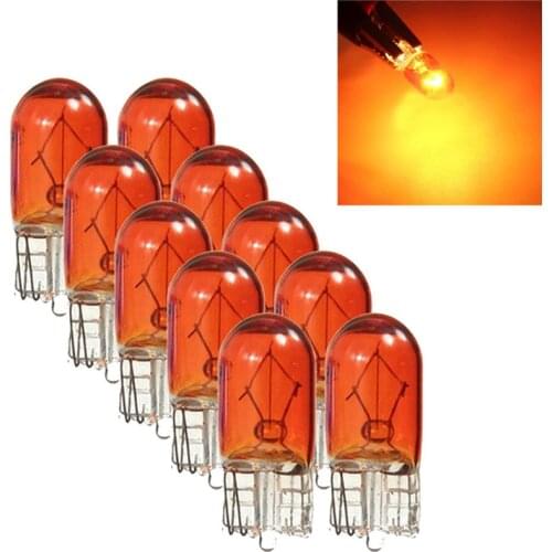 10Pcs T10 Low Consumption High Power Universal Brighter Wedge Durable W5W 501 194 LED Interior Light Bulbs Car Auto Truck#262031