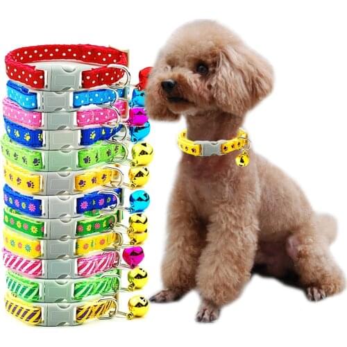 3 pieces/lot Dog Collar Small Pet Adjustable Cat Collar Puppy Necklace for Cat Small dog Pet Supplies Pet Accessories Chihuahua