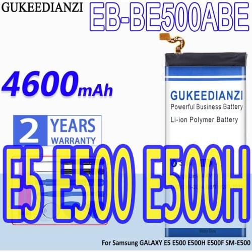 GUKEEDIANZI EB-BE500ABE 4300mAh Battery For Samsung GALAXY E5 E500 E500H E500F SM-E500 Smart Phone Replacement Battery